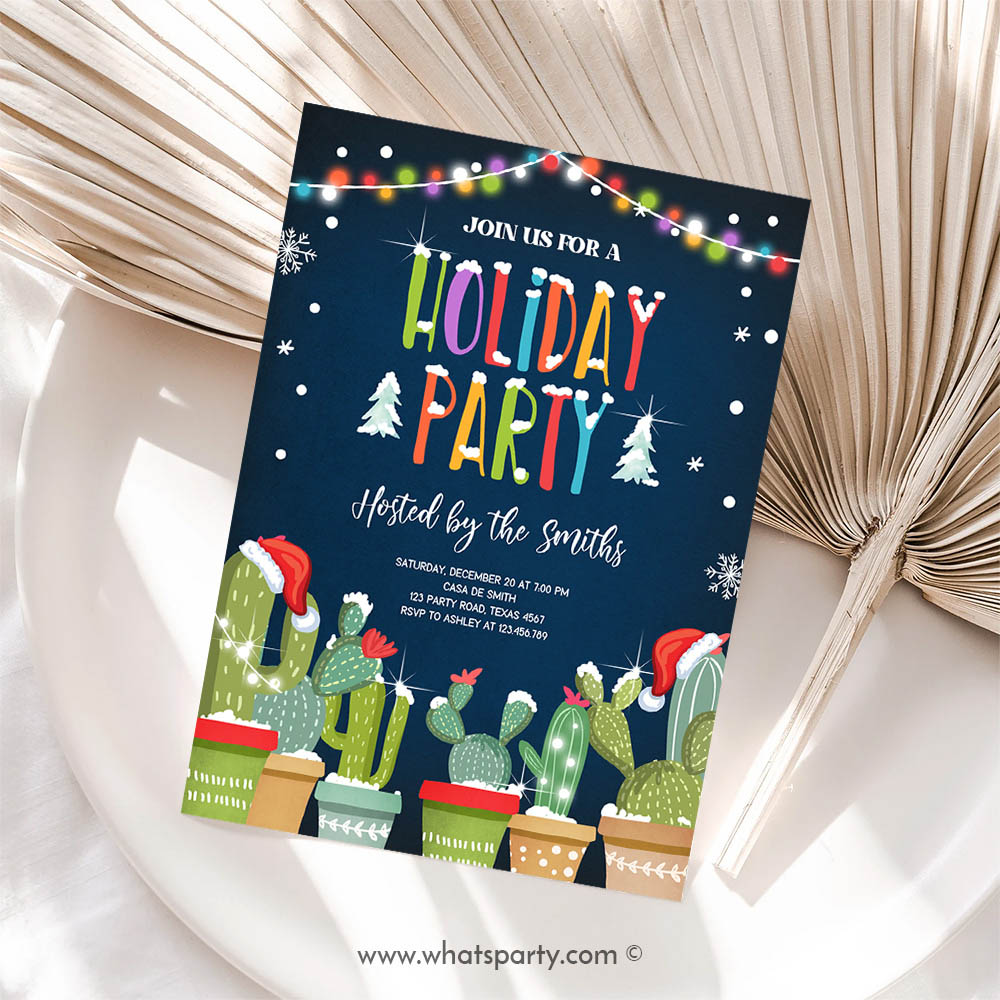 Holiday Party Invitation